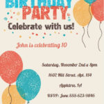 14 Free Birthday Invitation Designs You Can Print Birthday Party
