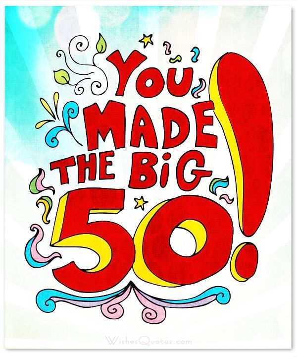 50th Birthday Wishes Quotes Messages Cards And Images 50th 