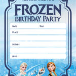 7 Best Disney Frozen Printable Birthday Cards Printablee