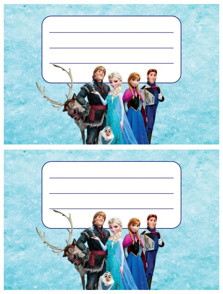 7 Best Disney Frozen Printable Birthday Cards Printablee