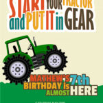 94 John Deere Printable Birthday Invitations John Deere Birthday