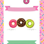 Amazing Donut Party Invitation Template Free Donut Birthday Party