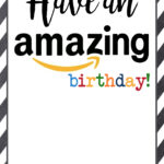 Amazon Birthday Cards Free Printable Paper Trail Design