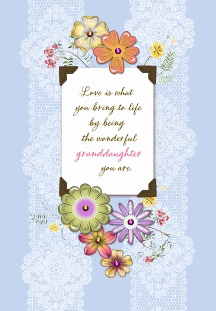 Birthday Cards For Granddaughter Awesome 89 21st Birthday Cards For 