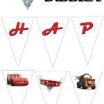 Cars 3 Party Banner Cars Birthday Party Disney Disney Cars Birthday