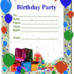 Childrens Birthday Invitation Template With Images Create Birthday