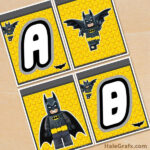 Click Here To Download A FREE Printable LEGO Batman Alphabet Banner