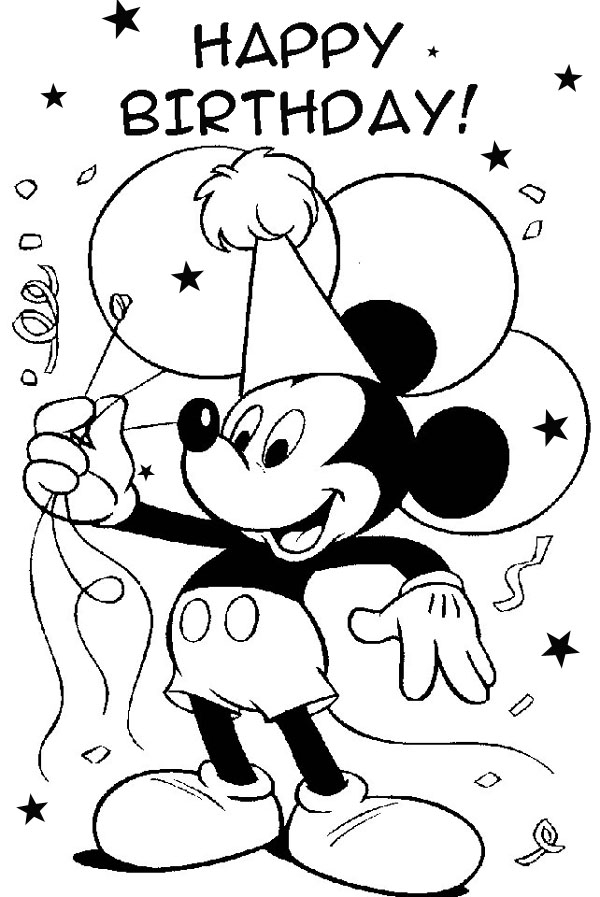 DISNEY COLORING PAGES