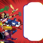 FREE Avengers Endgame Birthday Invitation Templates Superhero