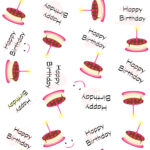 Free Digital Happy Birthday Scrapbooking Paper Ausdruckbares