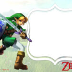 FREE Legend Of Zelda Birthday Invitation Templates FREE Printable
