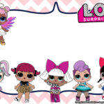 FREE LOL Surprise Dolls Invitation Templates Printable Birthday