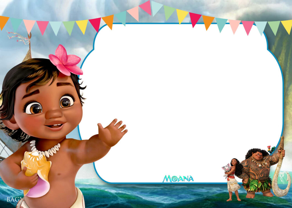 Free Moana Birthday Invitation Template Download Hundreds FREE 