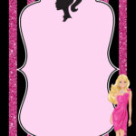 Free Printable Barbie Birthday Invitation Template Download Now Free