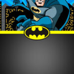 FREE Printable Batman Birthday Party Invitation Templates Batman