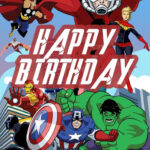 Free Printable Birthday Cards Avengers Birthday Birthday Card Printable