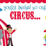 Free Printable Circus Birthday Invitations Template Circus Birthday