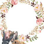 FREE PRINTABLE Cute Bunny Birthday Invitation Template Bunny