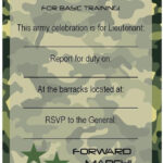 Free Printable Invitations Army Car Racing Swim Party Army Party