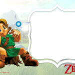 FREE Printable Legend Of Zelda Invitations Templates Zelda Birthday