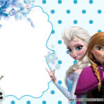 FREE Printable Polkadot Frozen Invitation Templates Frozen