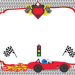 FREE Printable Race Car Birthday Party Invitations Updated Cars
