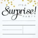 Free Printable Surprise Birthday Invitations Bagvania FRE Surprise