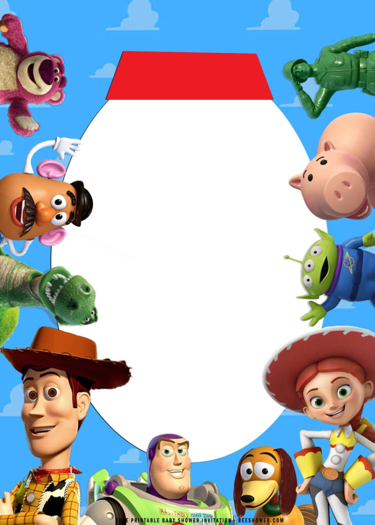  FREE Printable Toy Story Birthday Invitation Templates Toy Story 