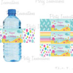 Free Printable Water Bottle Wraps Under The Sea Printable Under The