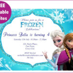 Frozen Free Printable Invitations Templates Free Frozen Invitations