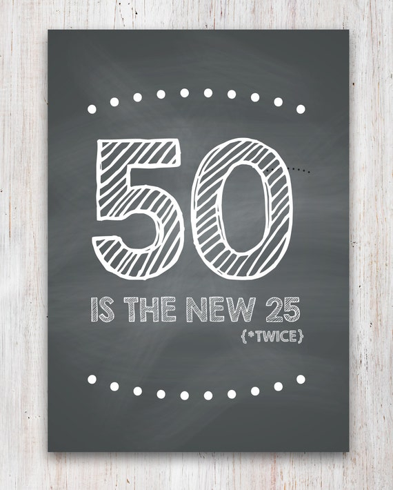 Funny 50th Birthday Card Printable