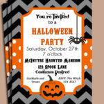 Halloween Party Invitation Idea Halloween Birthday Party Invitations