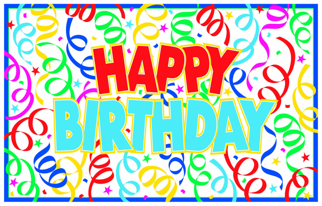 Happy Birthday Banner Free Large Images Happy Birthday Signs Happy 