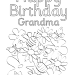 Happy Birthday Coloring Pages Happy Birthday Coloring Pages Birthday