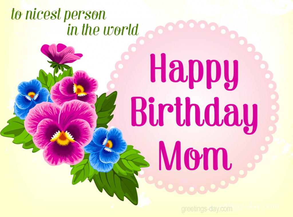 Happy Birthday MOM Best Images GIFs Ecards 
