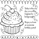 Happy Birthday Teacher Coloring Pages At GetDrawings Free Download