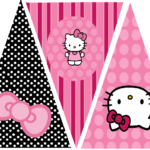 Hello Kitty Birthday Party Banner This Is One Of 2 Printable Designs