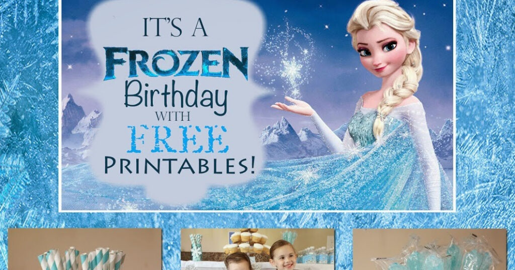 Like Mom And Apple Pie Frozen Birthday Party And FREE Printables 