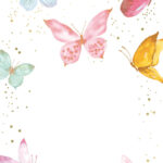 Magical Butterflies Birthday Invitation Template Free Greetings