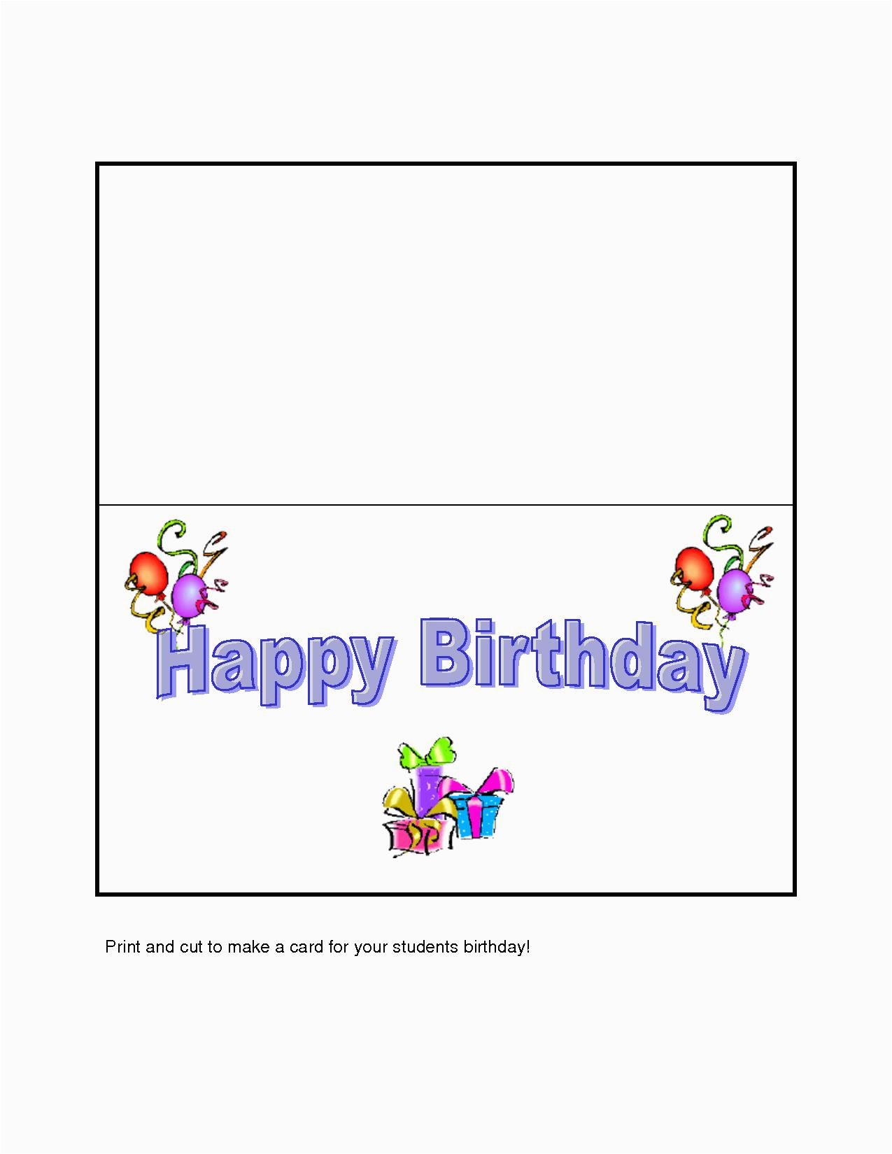 Make Your Own Birthday Cards Free And Print BirthdayBuzz