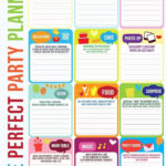 Party Planner Template Free Lovely Best 25 Party Planning Printable