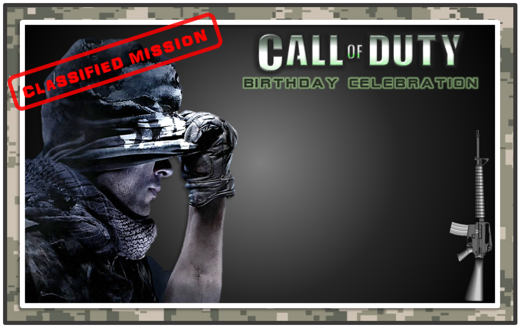 Pin En Call Of Duty Party