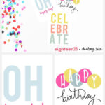 Printable Birthday Note Cards Free Printable Birthday Cards Happy