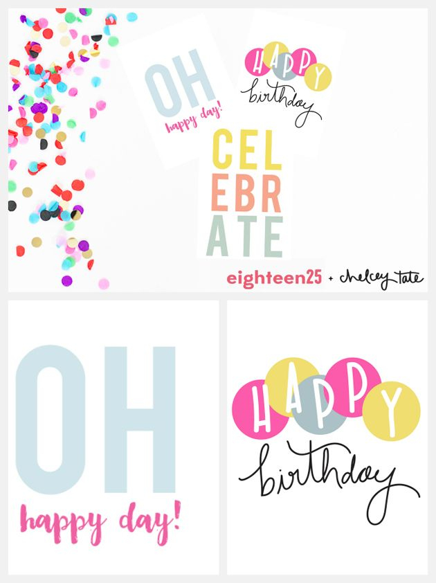 Printable Birthday Note Cards Free Printable Birthday Cards Happy 