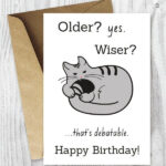Printable Funny Birthday Card Happy Birthday Cards Funny Printable
