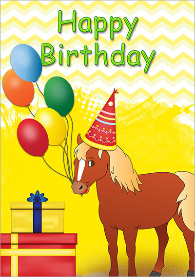 Printable Kids Birthday Cards