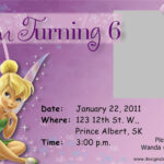 Tinkerbell Birthday Invitations Free Invitation Design Blog