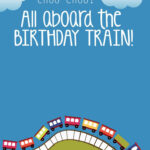 Train Birthday Party With FREE Printables Train Party Invitations