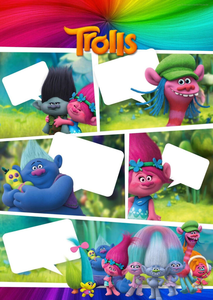 Trolls Free Printable Invitations Trolls Birthday Party