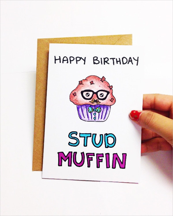 19 Funny Happy Birthday Cards Free PSD Illustrator EPS Format 